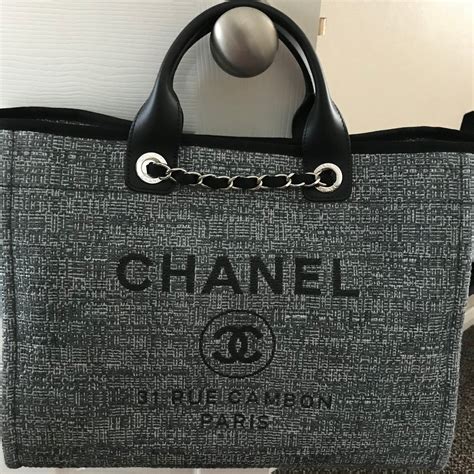 chanel deauville bag 2018|chanel tote bag.